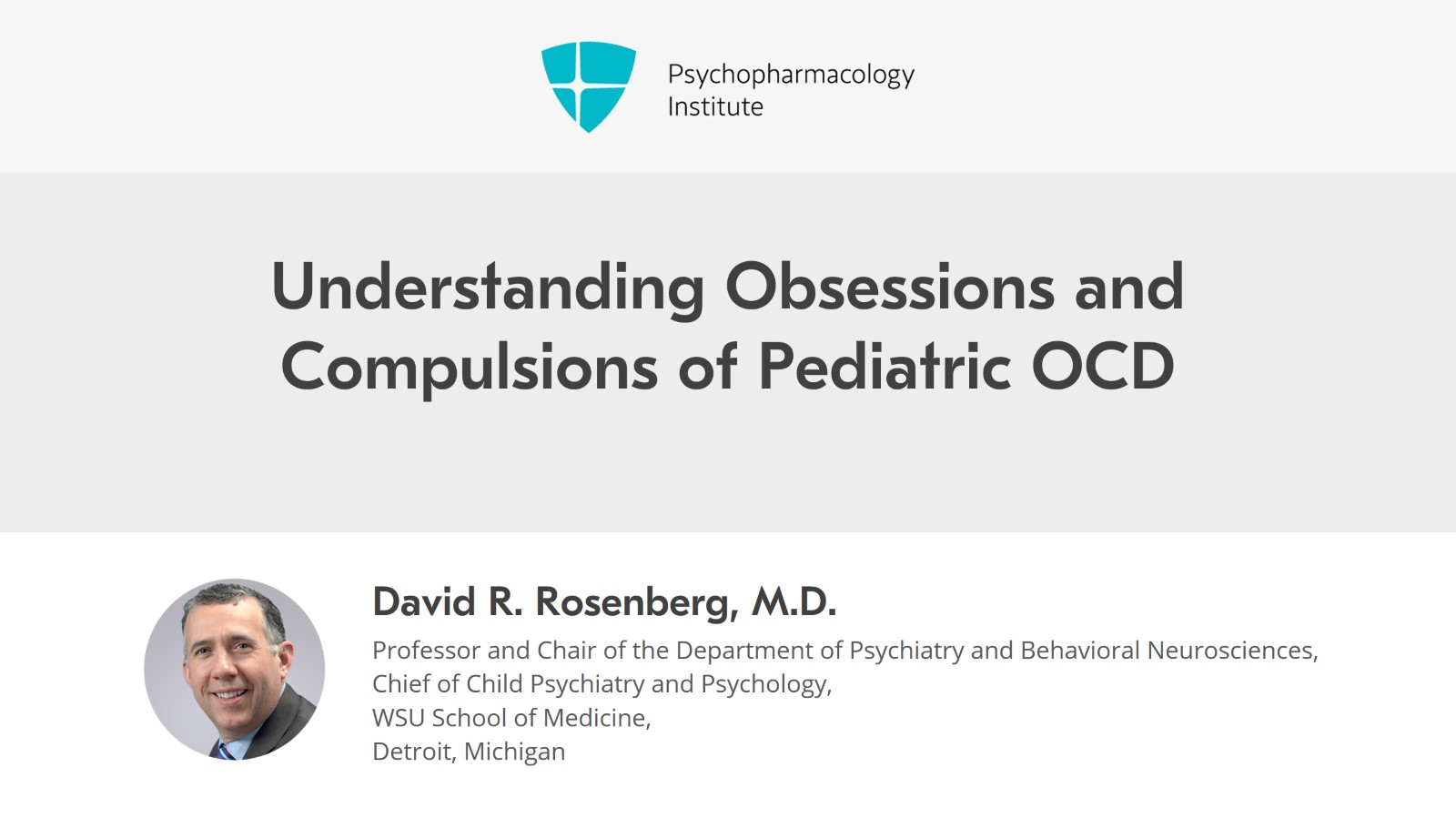 Understanding Obsessions and Compulsions of Pediatric OCD Slide 1 of 10