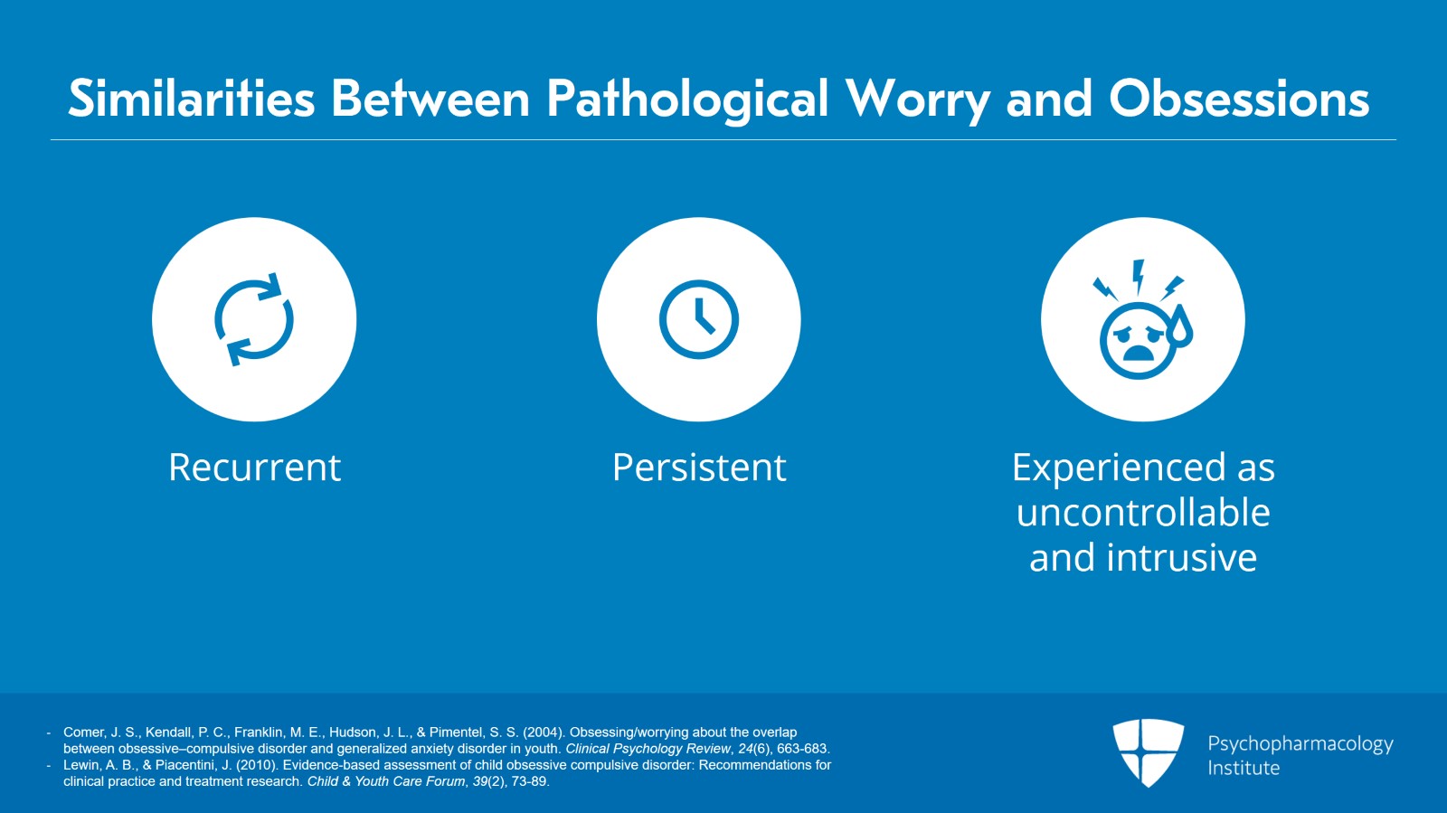 Understanding Obsessions and Compulsions of Pediatric OCD Slide 2 of 10