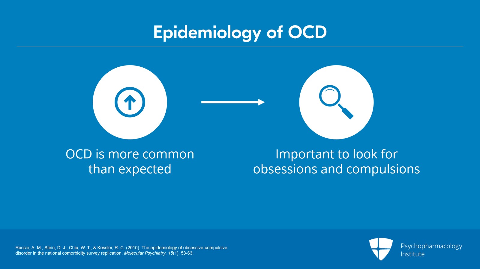 Epidemiology and Differential Diagnosis of Pediatric OCD Slide 2 of 14
