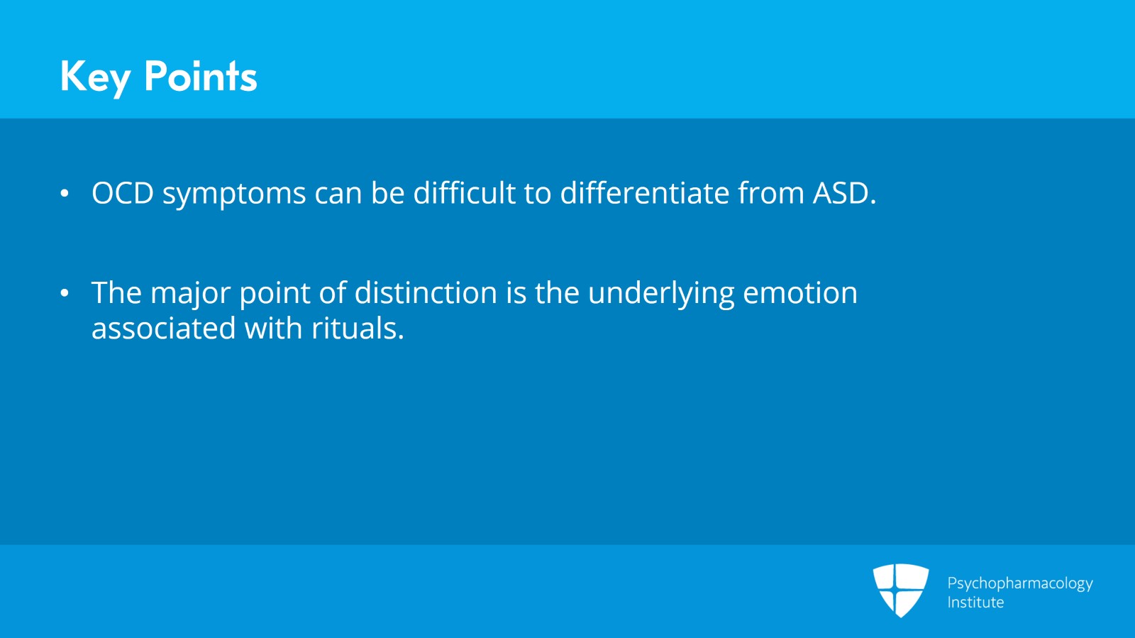 Pediatric OCD Comorbidity With Depression, Anxiety Disorders, and ASD Slide 14 of 15