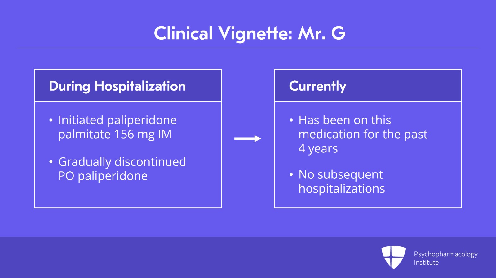 Types of Antipsychotic Switching: Between PO Agents and From PO to LAI Slide 18 of 22