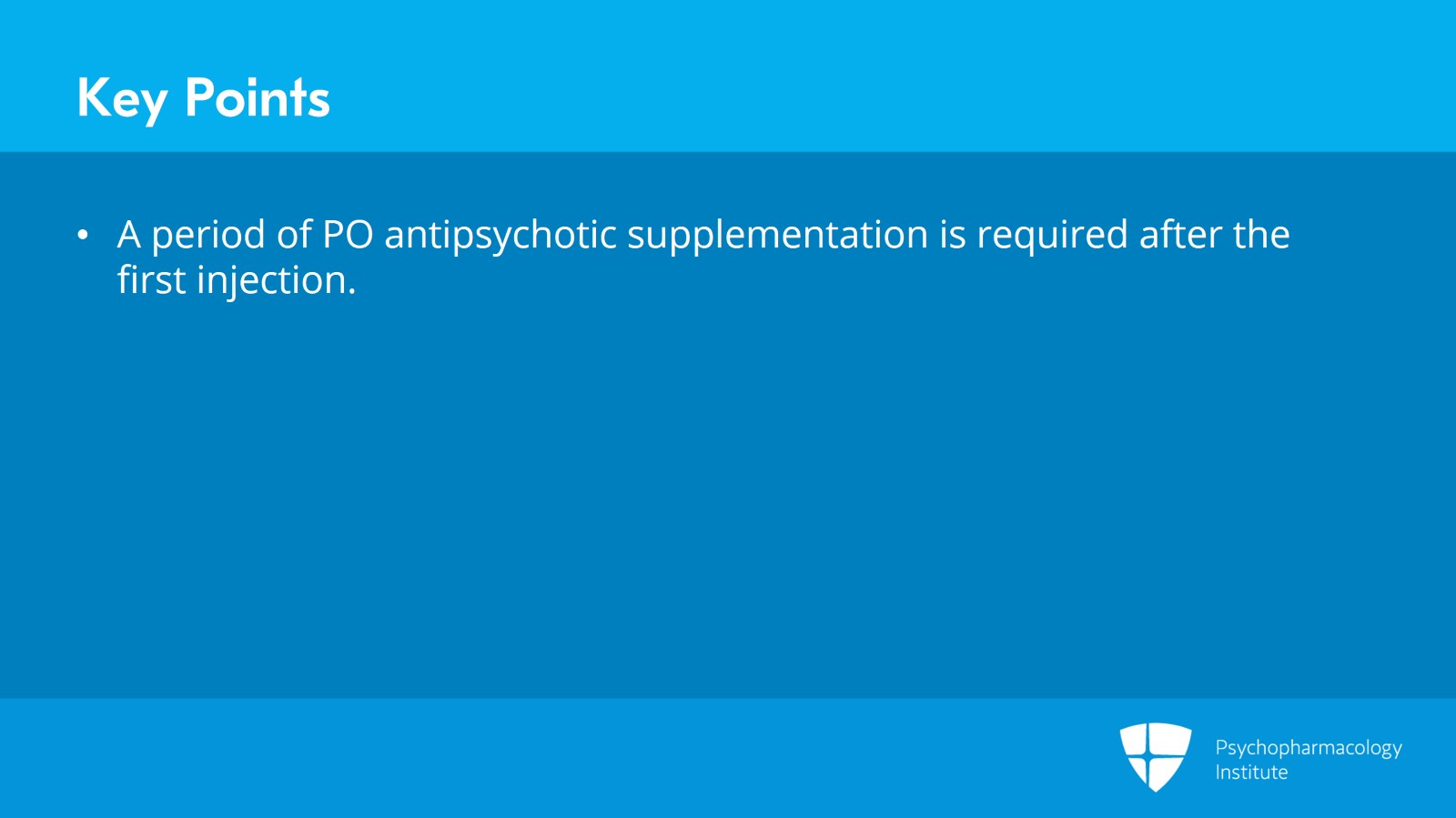 Types of Antipsychotic Switching: Between PO Agents and From PO to LAI Slide 21 of 22