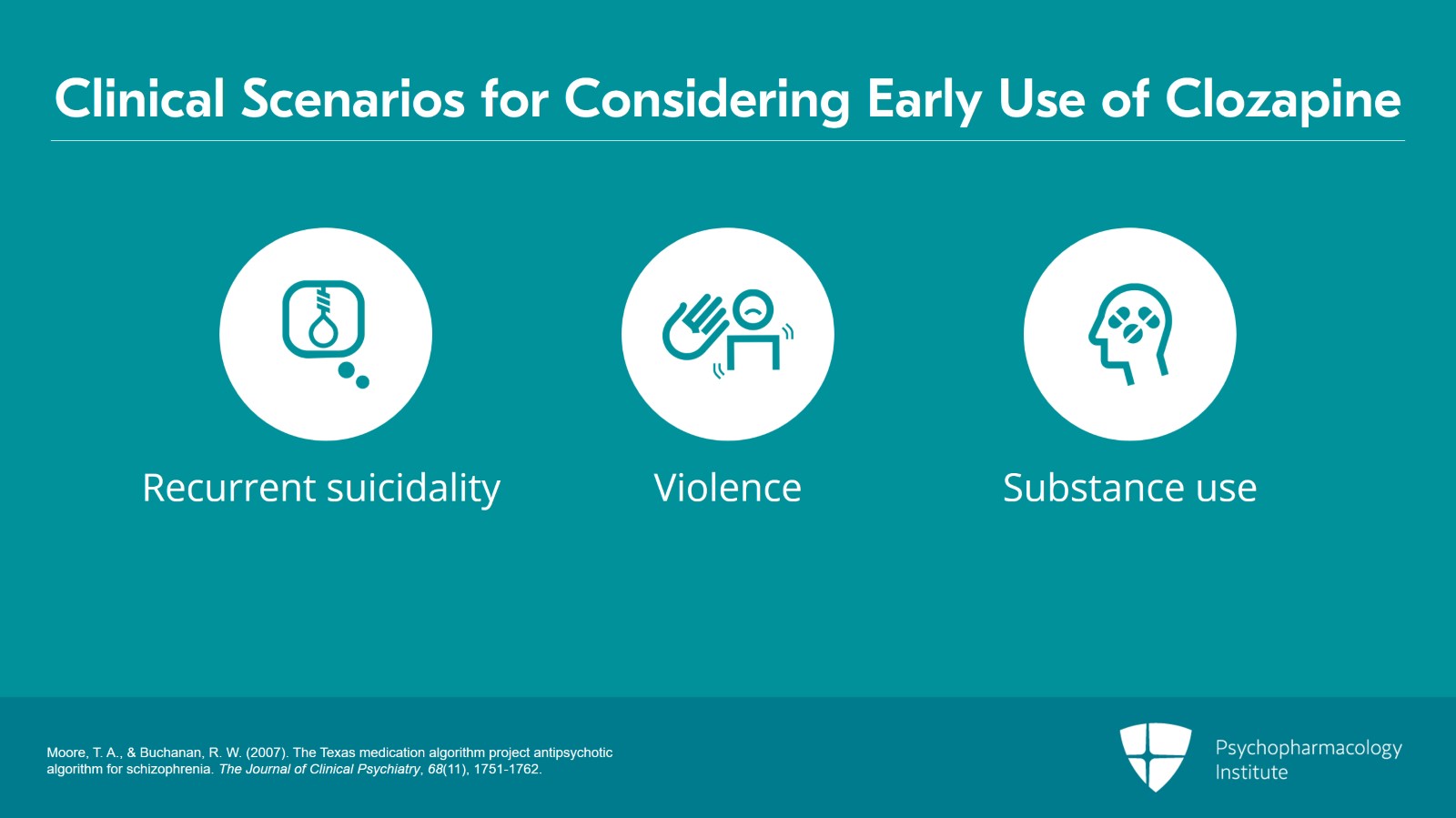 Important Considerations for Switching to Clozapine Slide 7 of 24
