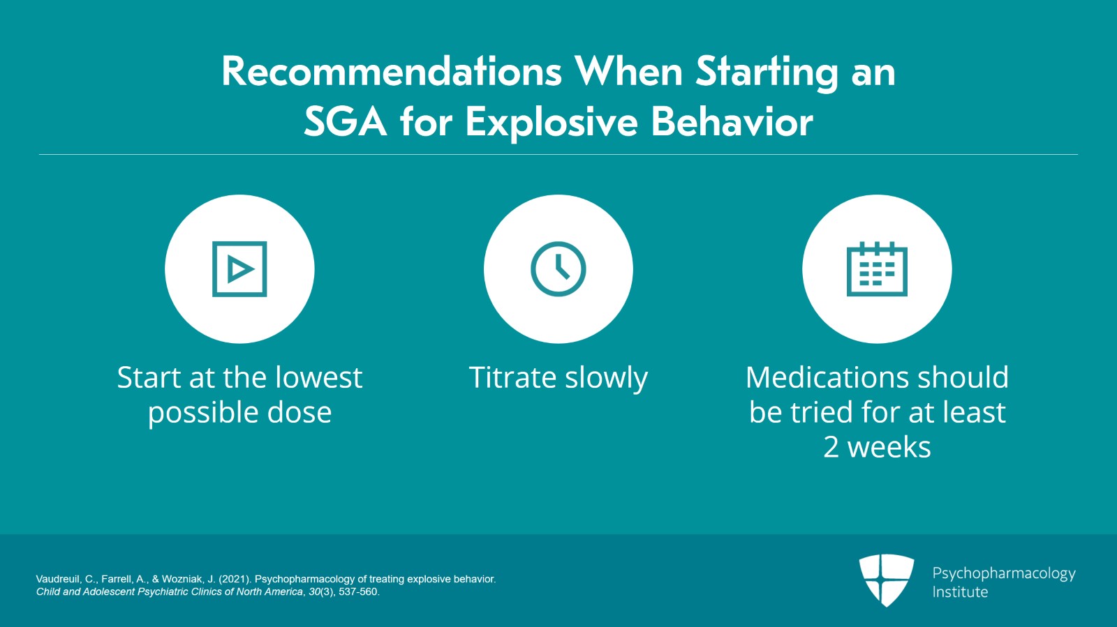 First- and Second-Generation Antipsychotics for Managing Explosive Behavior Slide 4 of 12