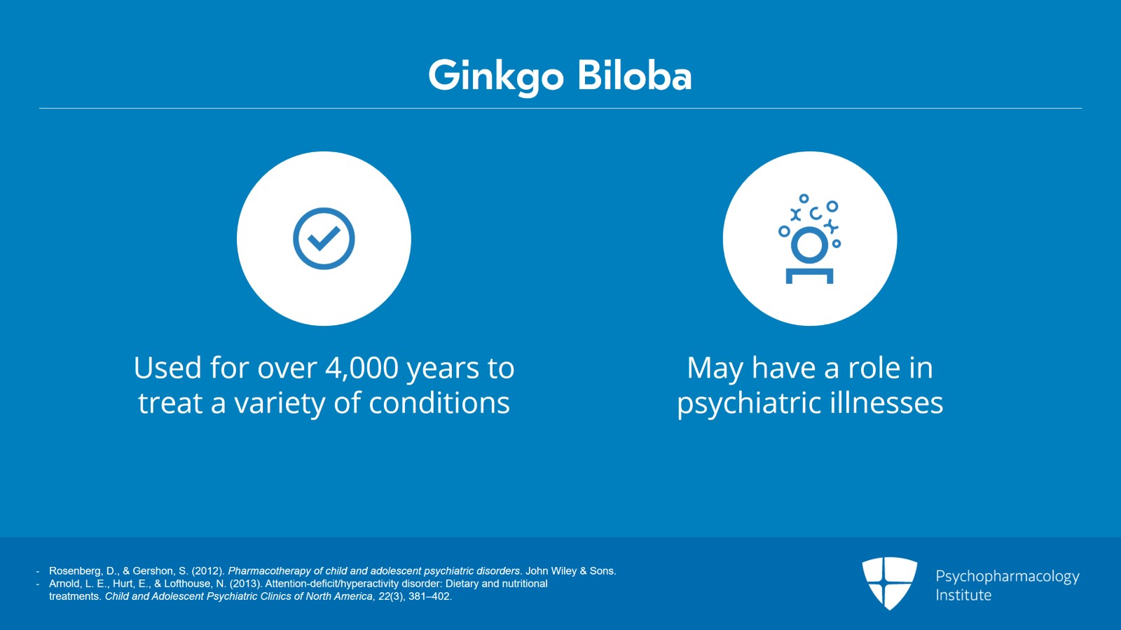 Use of Ginkgo Biloba in Children and Adolescents Slide 2 of 15