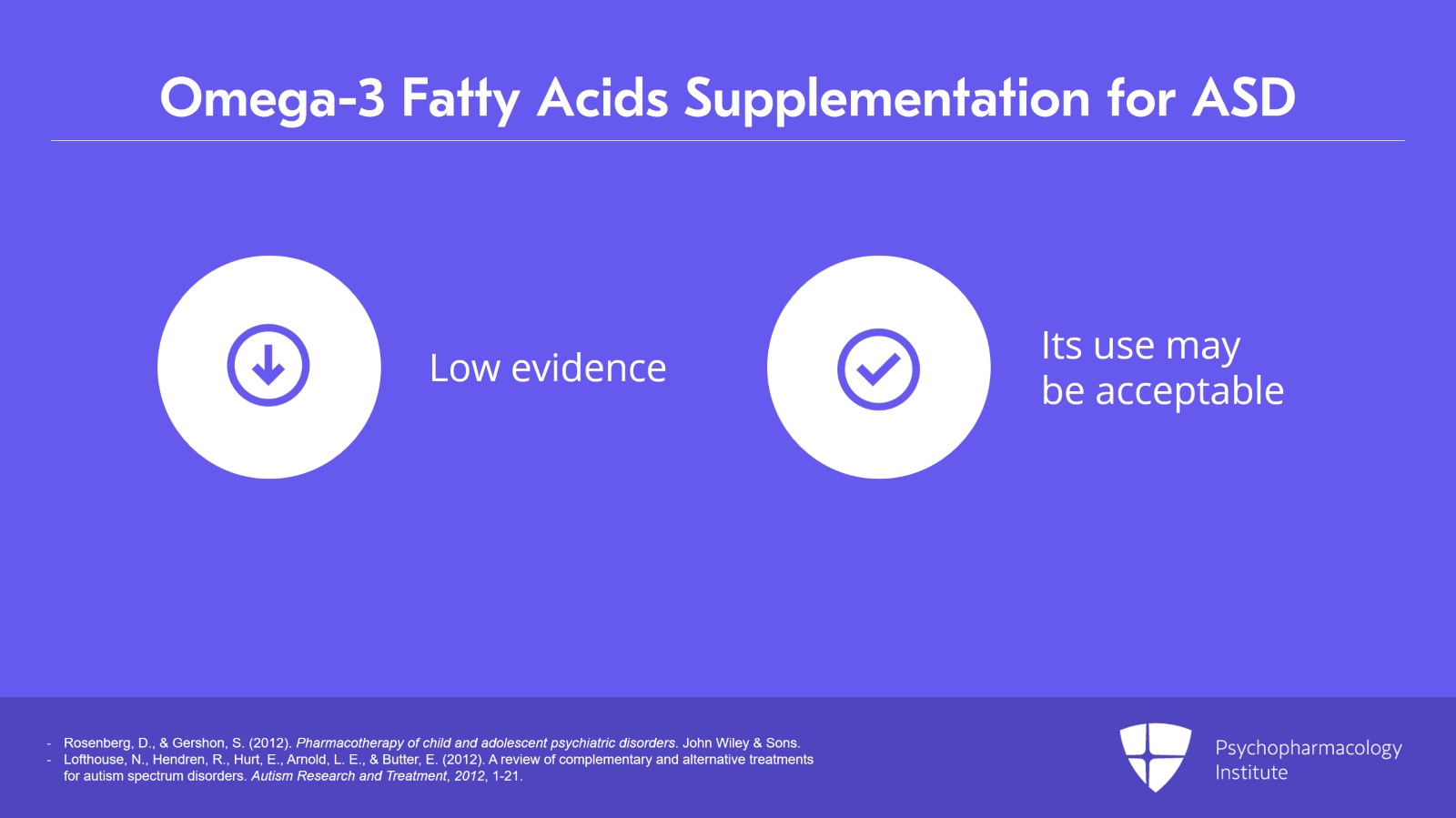 Use of Omega-3 Fatty Acids in Children and Adolescents Slide 14 of 25