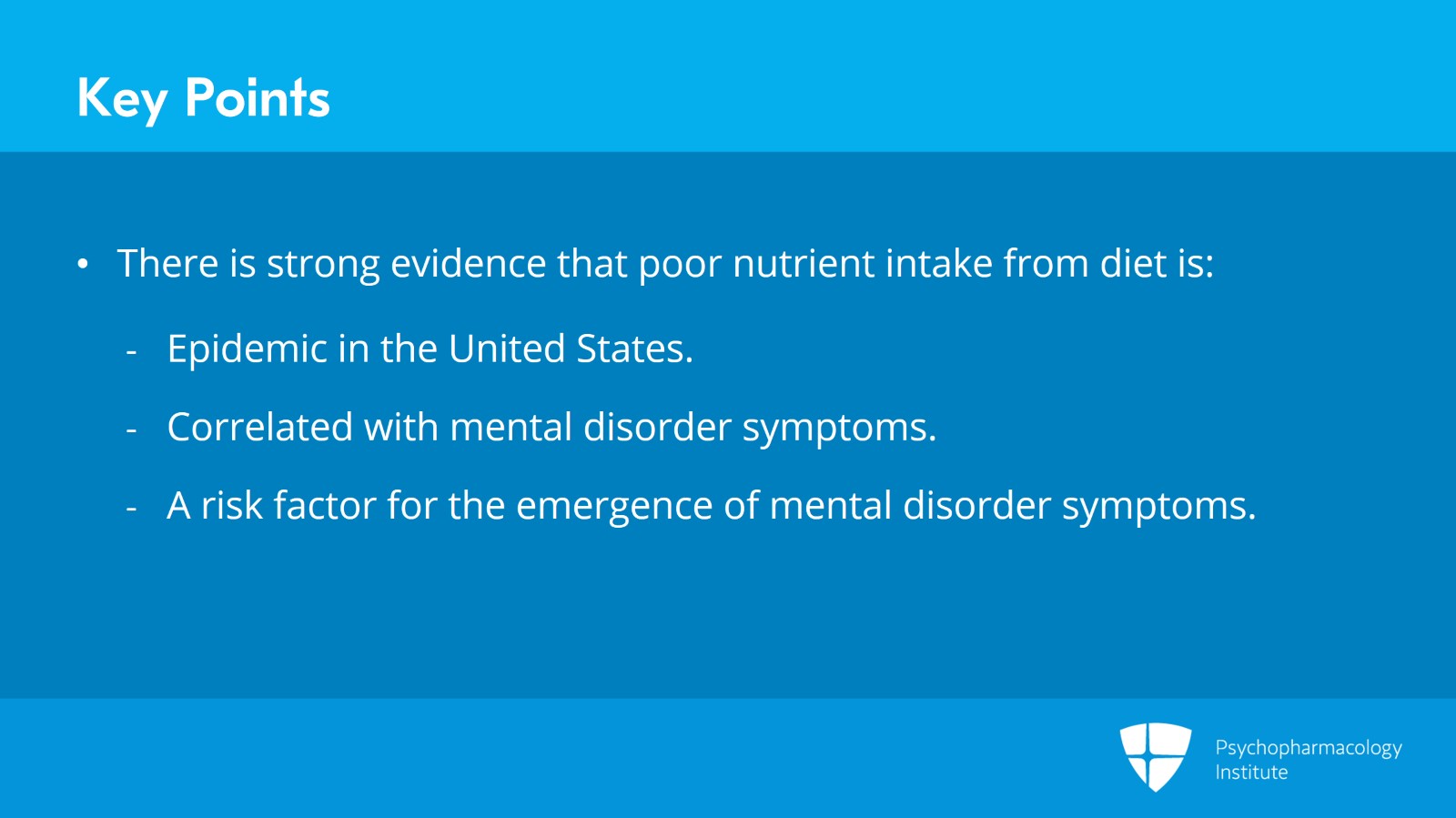 Rationale for Micronutrient Supplementation in Mental Illness Slide 15 of 18