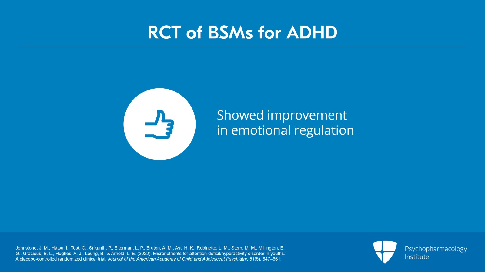 An Overview of Standard Treatment vs CAM for ADHD Slide 8 of 11