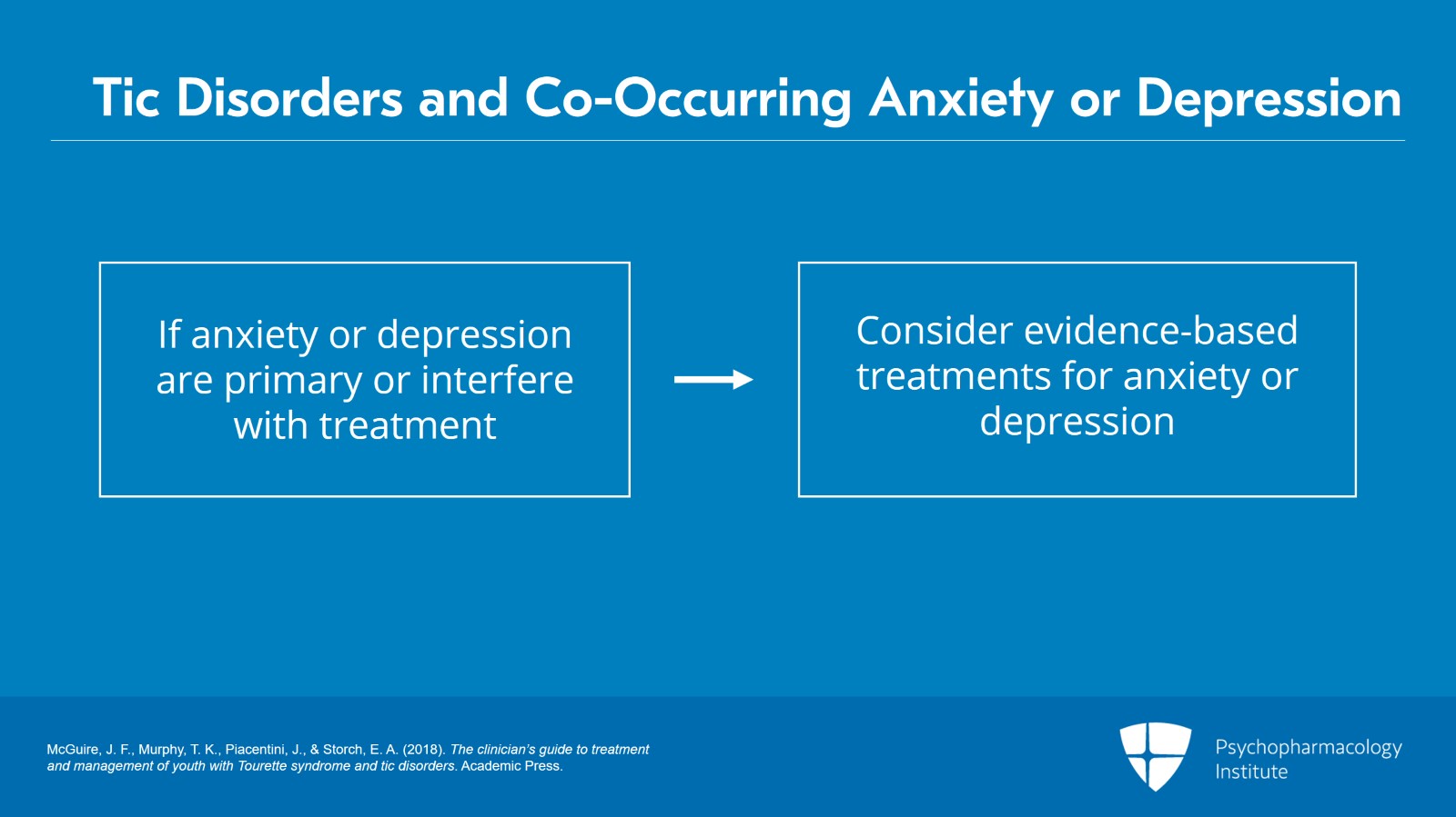 Tic Disorders and Psychiatric Comorbidities Slide 19 of 25
