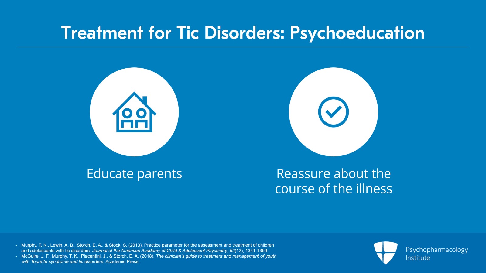 Overview of Treatment for Tic Disorders Slide 2 of 31