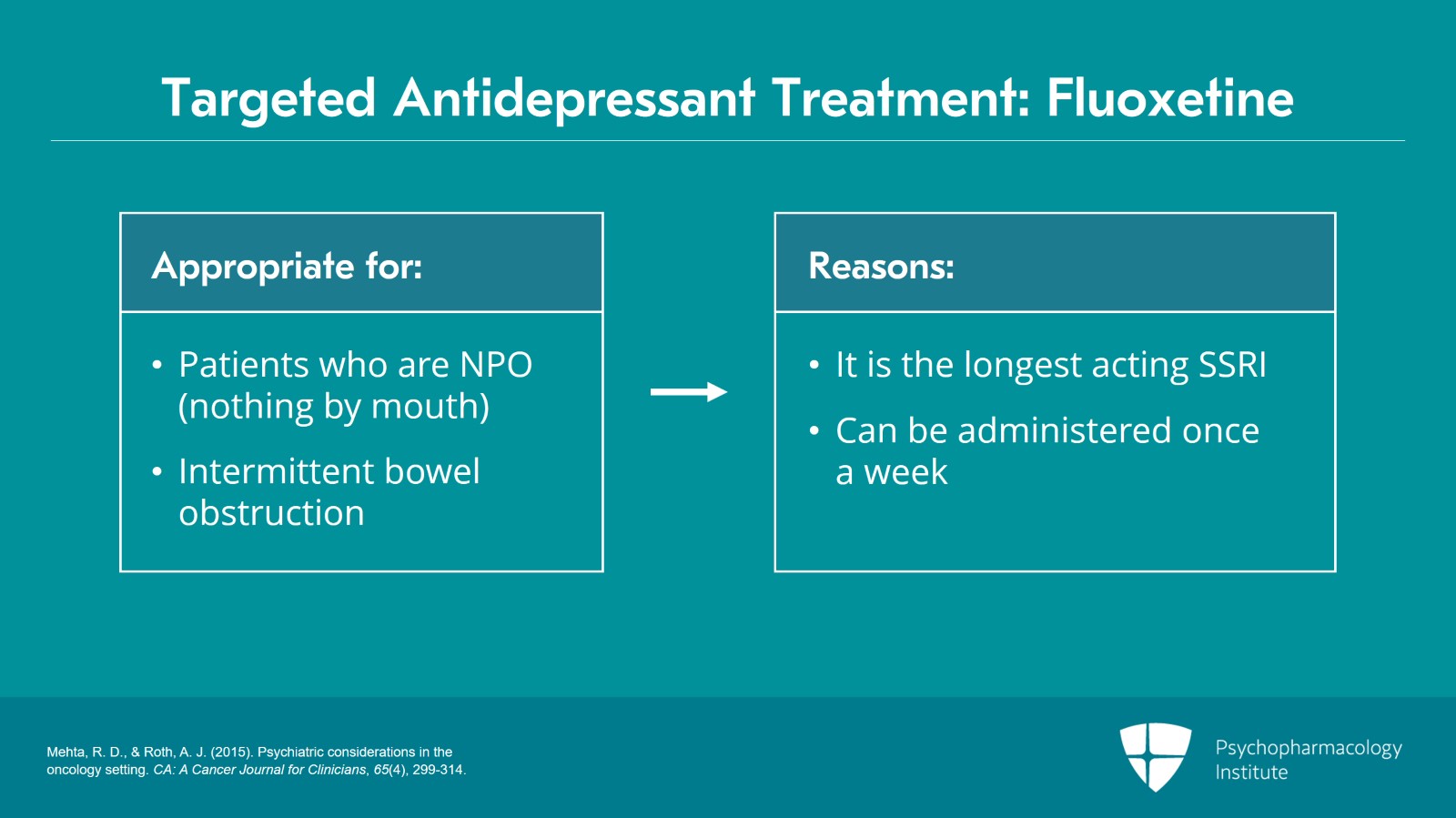 Treating Depressive Disorders in Patients With Cancer Slide 11 of 28