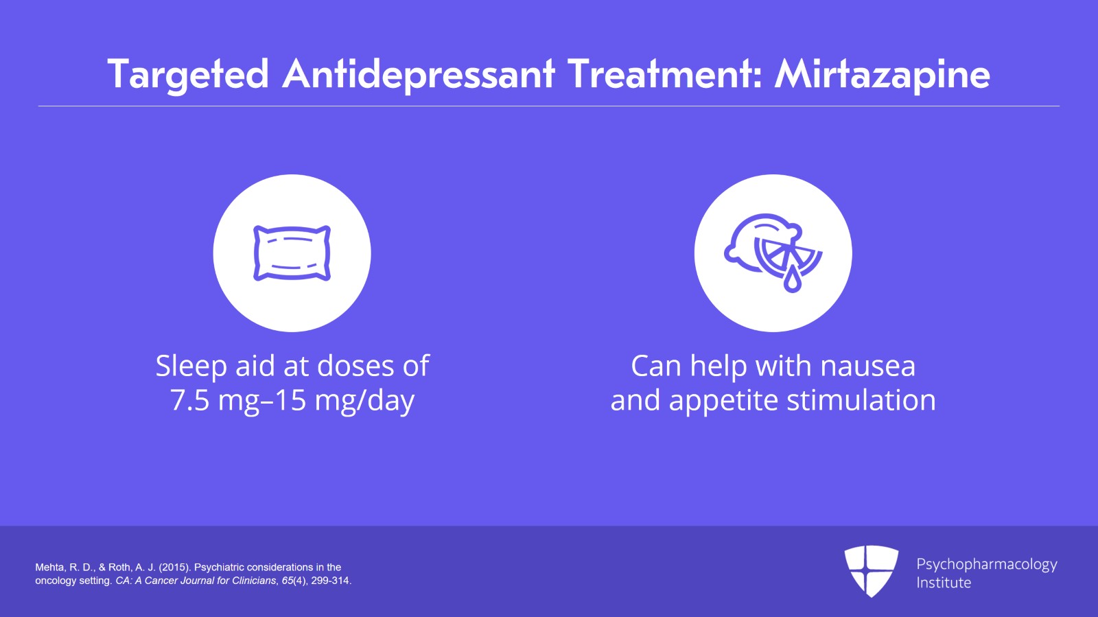 Treating Depressive Disorders in Patients With Cancer Slide 16 of 28