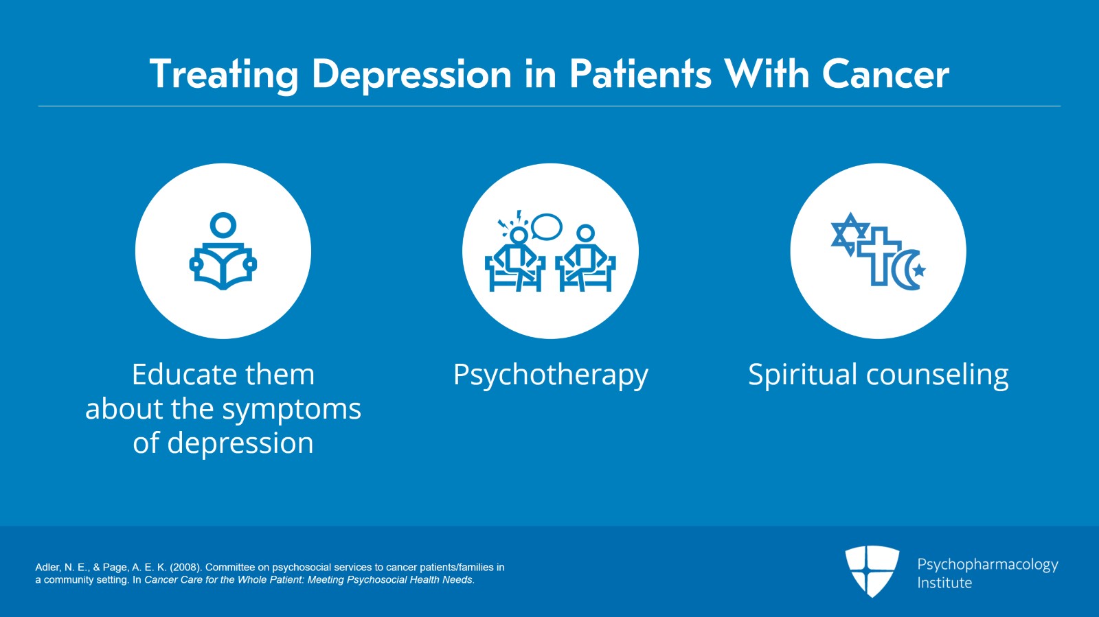 Treating Depressive Disorders in Patients With Cancer Slide 2 of 28