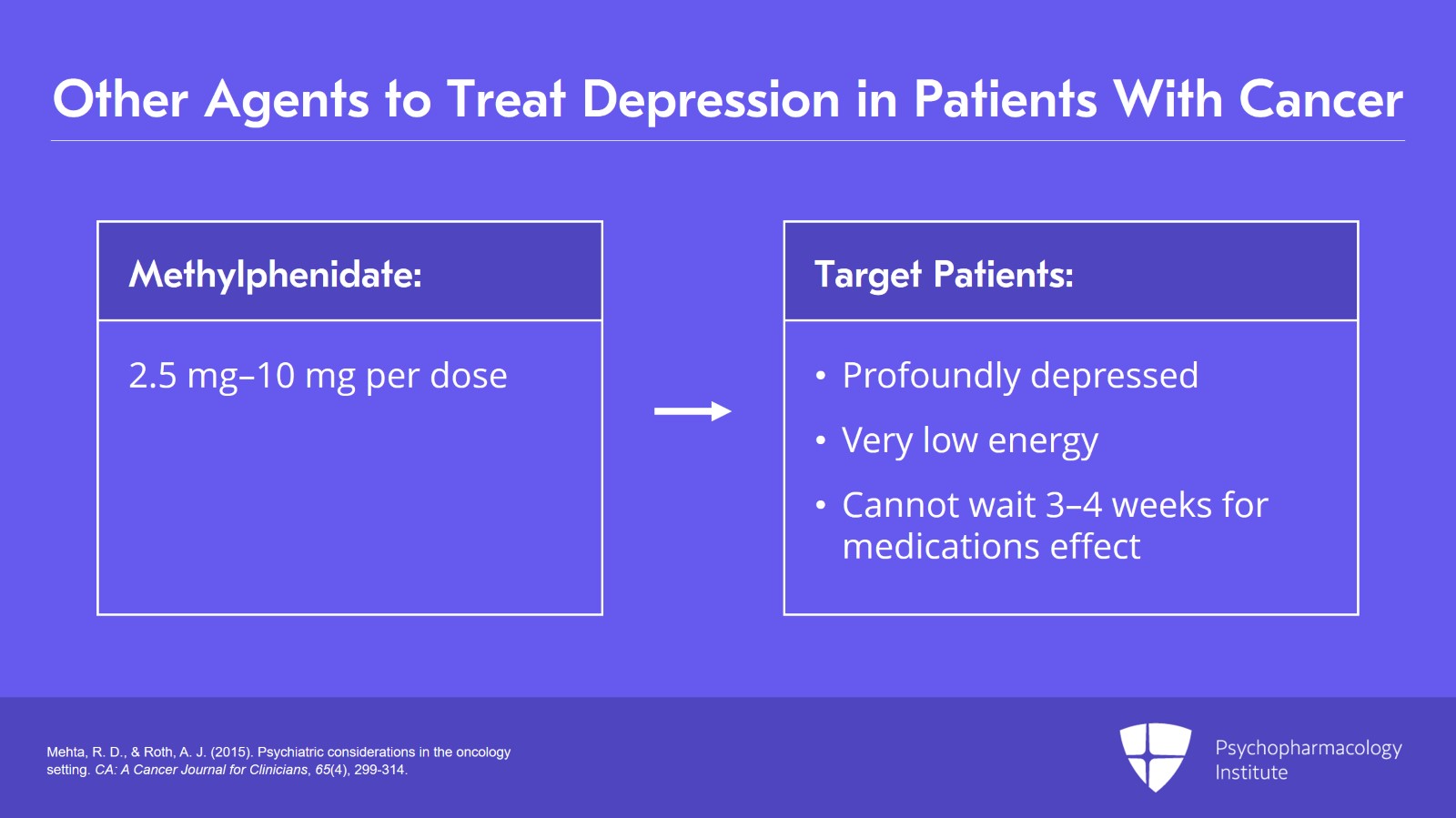 Treating Depressive Disorders in Patients With Cancer Slide 22 of 28
