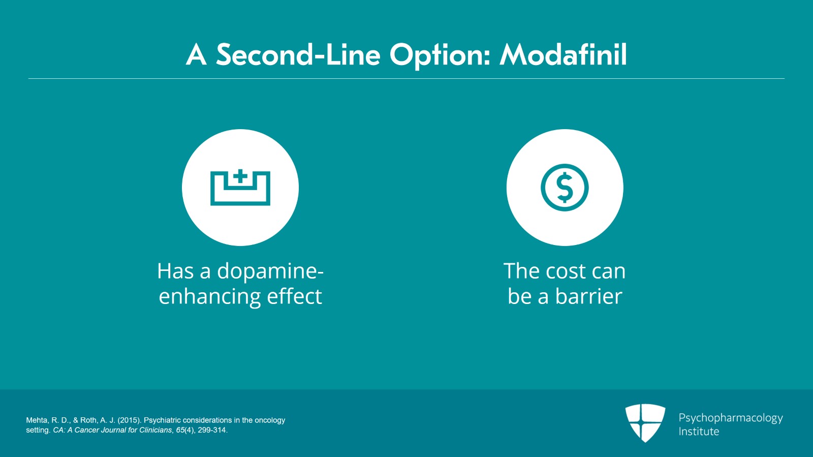 Treating Depressive Disorders in Patients With Cancer Slide 25 of 28