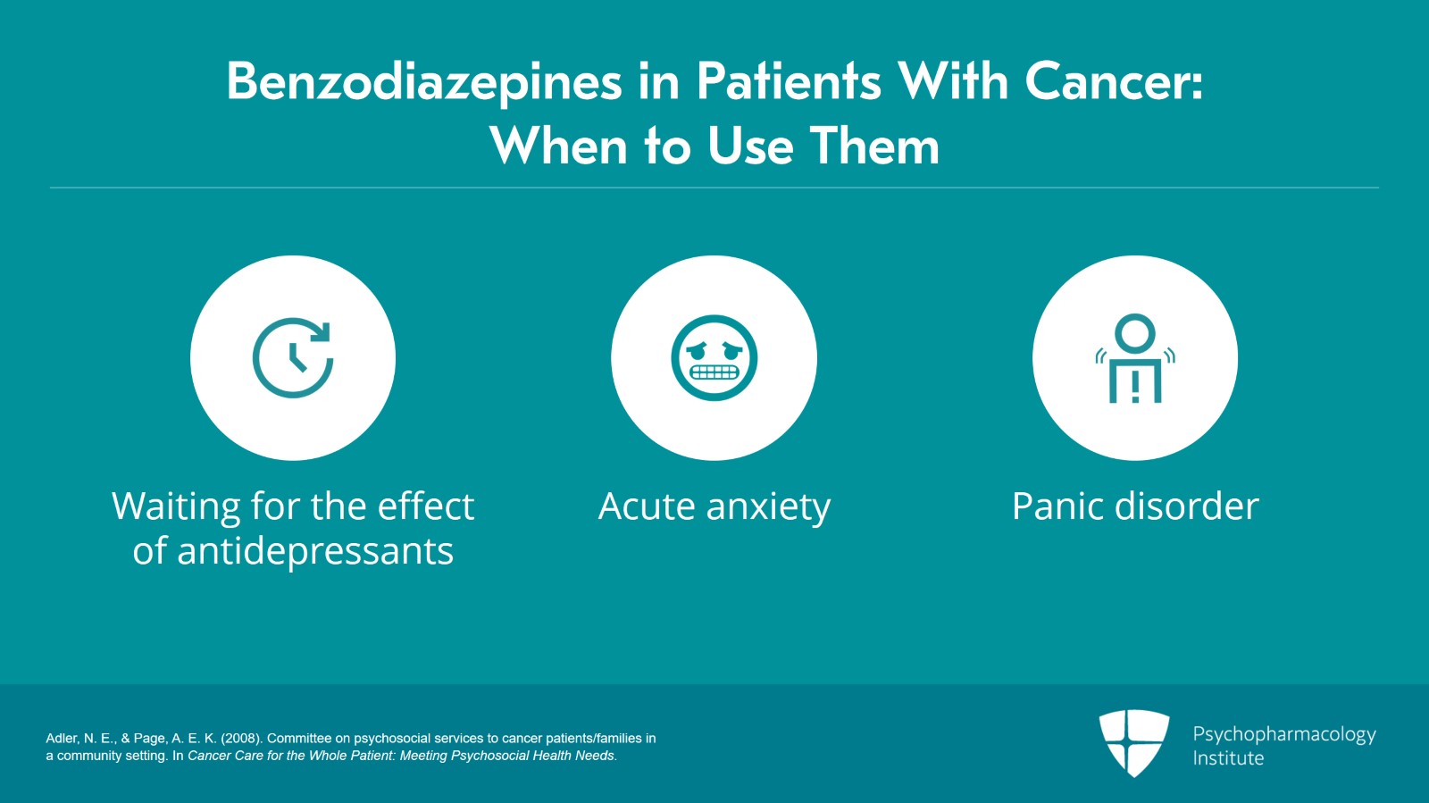 Treating Anxiety Disorders in Patients With Cancer Slide 4 of 14