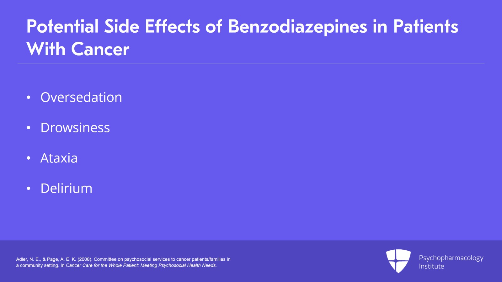 Treating Anxiety Disorders in Patients With Cancer Slide 6 of 14