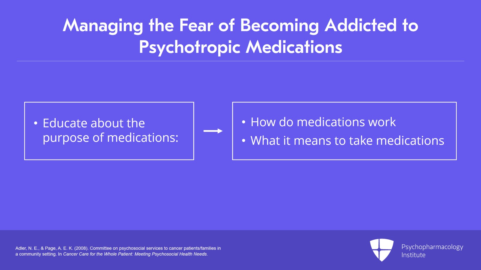 Treating Anxiety Disorders in Patients With Cancer Slide 9 of 14