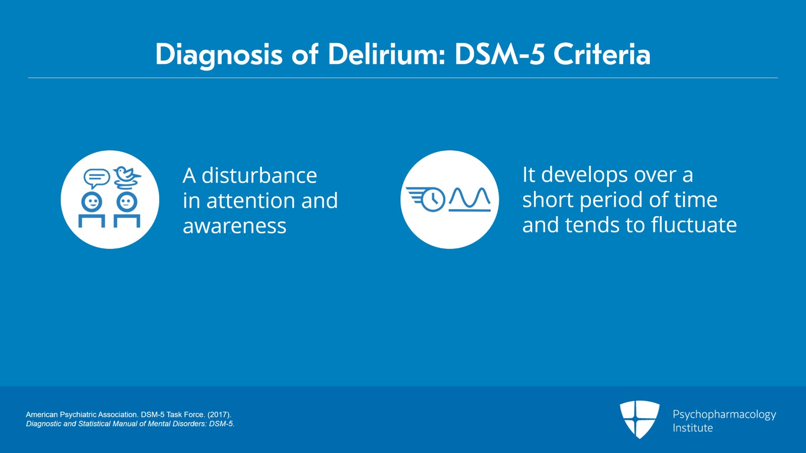 Delirium in Patients With Cancer: Diagnosis and Implications Slide 2 of 18