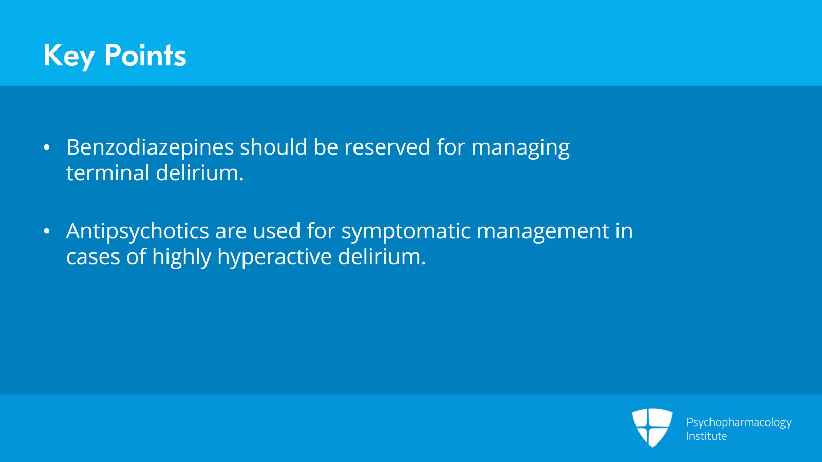 Management of Delirium in Patients With Cancer Slide 17 of 18