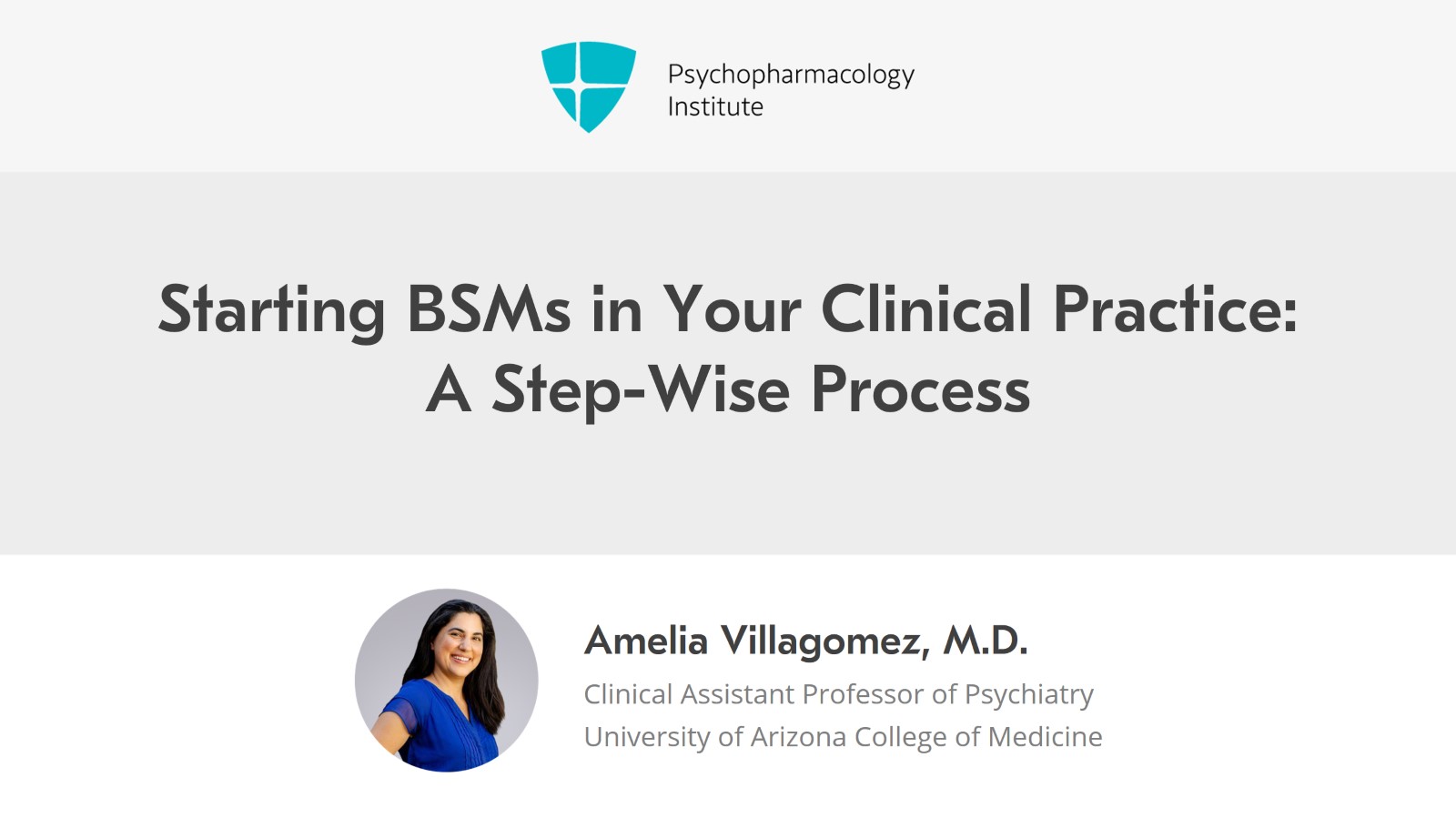 Starting BSMs in Your Clinical Practice: A Step-Wise Process Slide 1 of 11