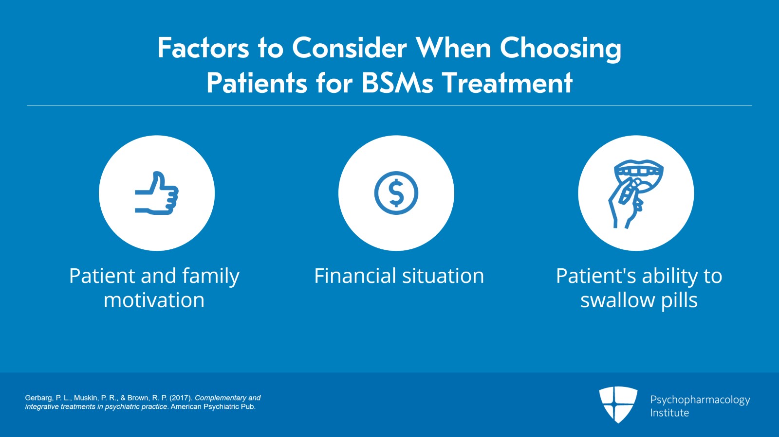 Starting BSMs in Your Clinical Practice: A Step-Wise Process Slide 2 of 11
