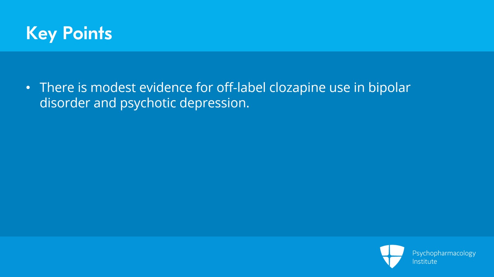 Using Clozapine for Treatment-Resistant Psychosis and Mood Disorders Slide 12 of 13