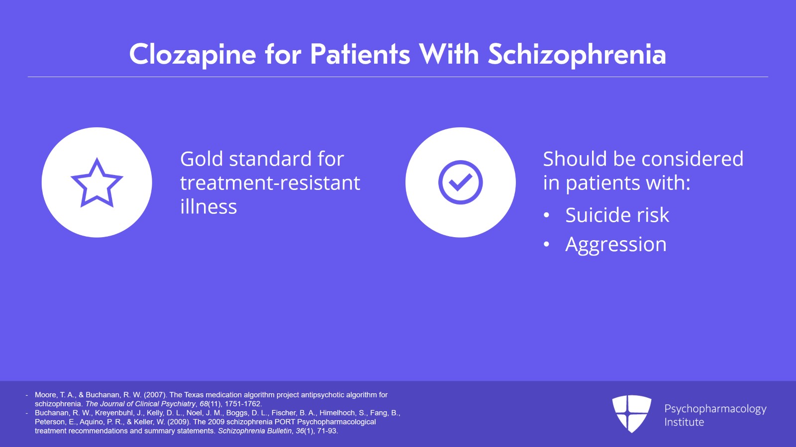 Using Clozapine for Treatment-Resistant Psychosis and Mood Disorders Slide 9 of 13