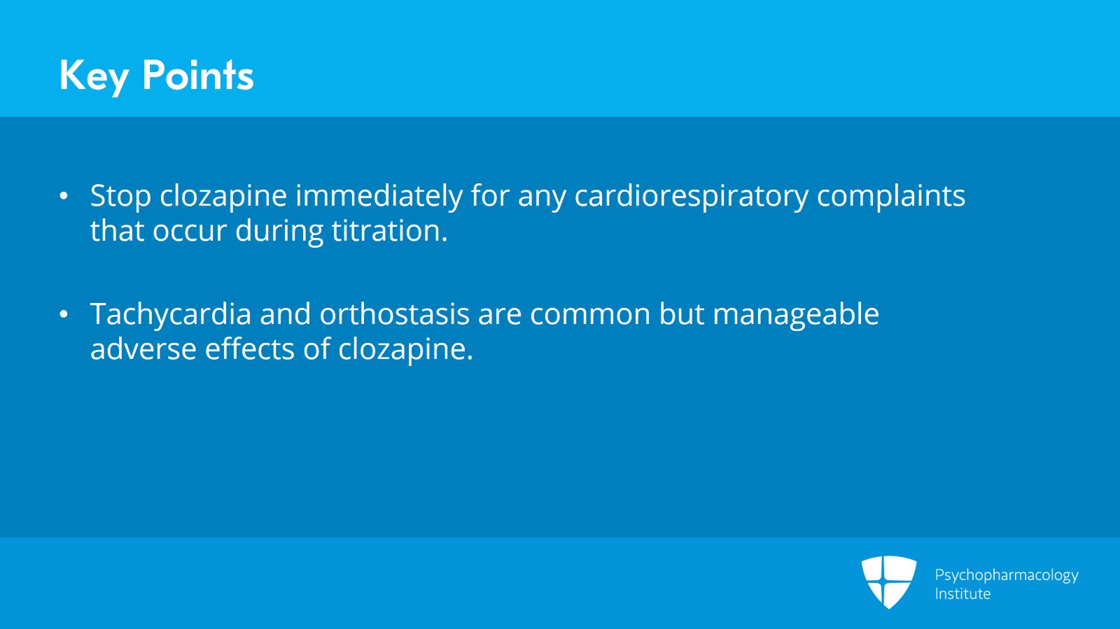 Managing Cardiac and Metabolic Adverse Effects of Clozapine Slide 25 of 27