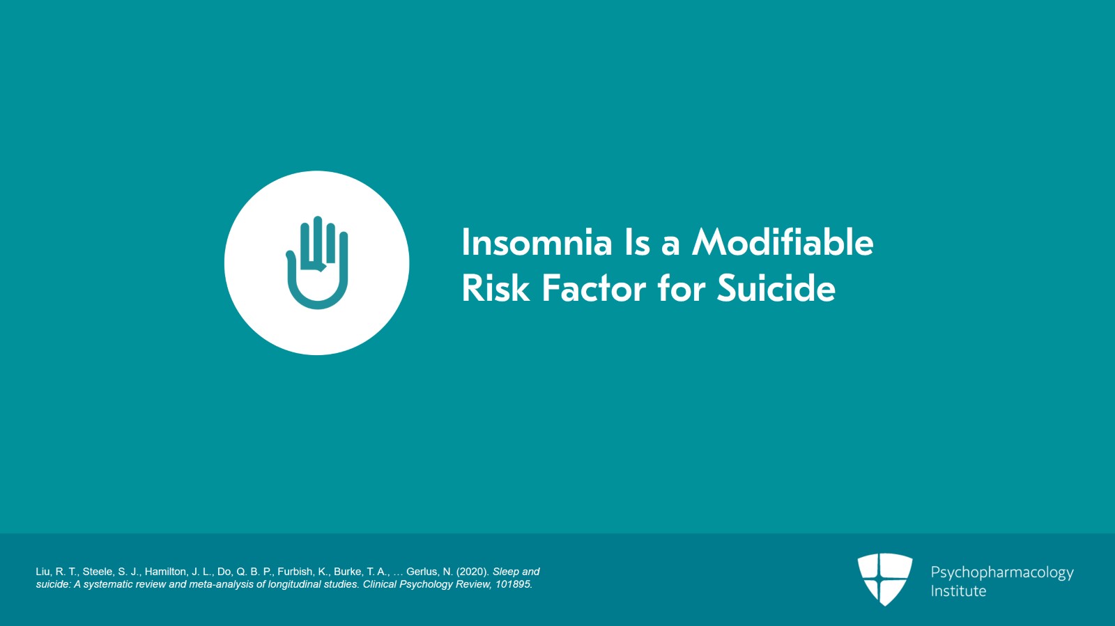 Understanding the Relationship Between Insomnia Disorder and MDD Slide 24 of 27