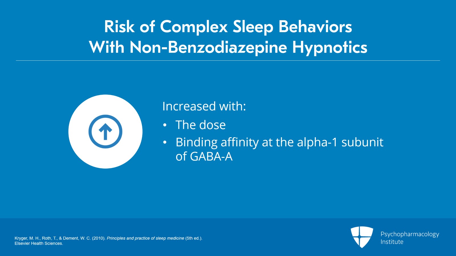 Pharmacologic Interventions for Insomnia: Benzodiazepines and Non-Benzodiazepine Hypnotics Slide 18 of 22