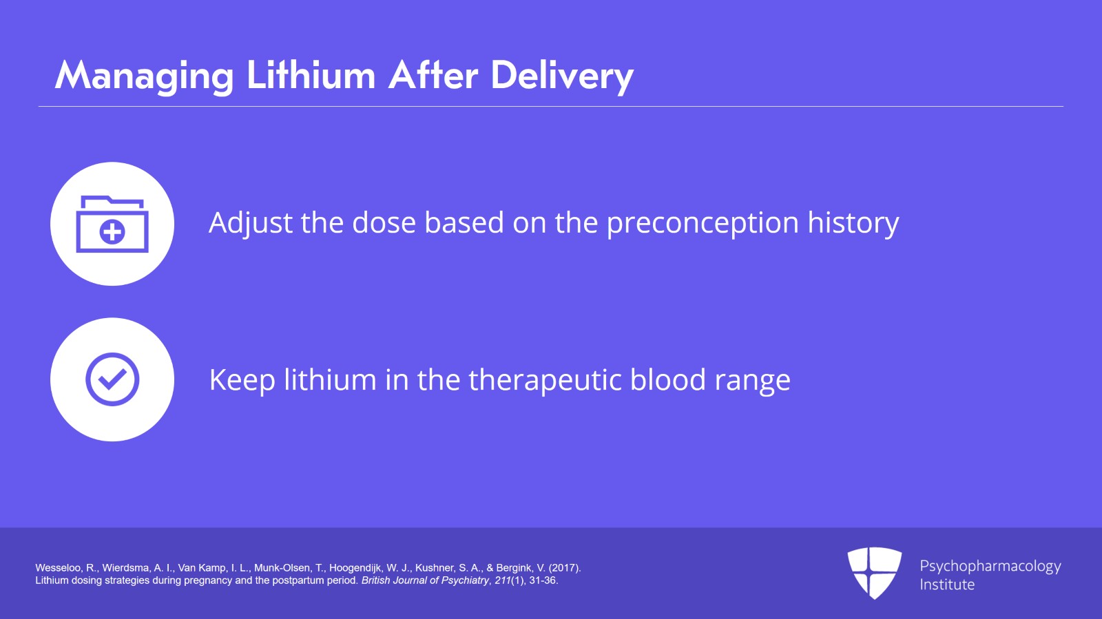 Bipolar Disorder During Pregnancy: Management of Lithium Slide 11 of 14