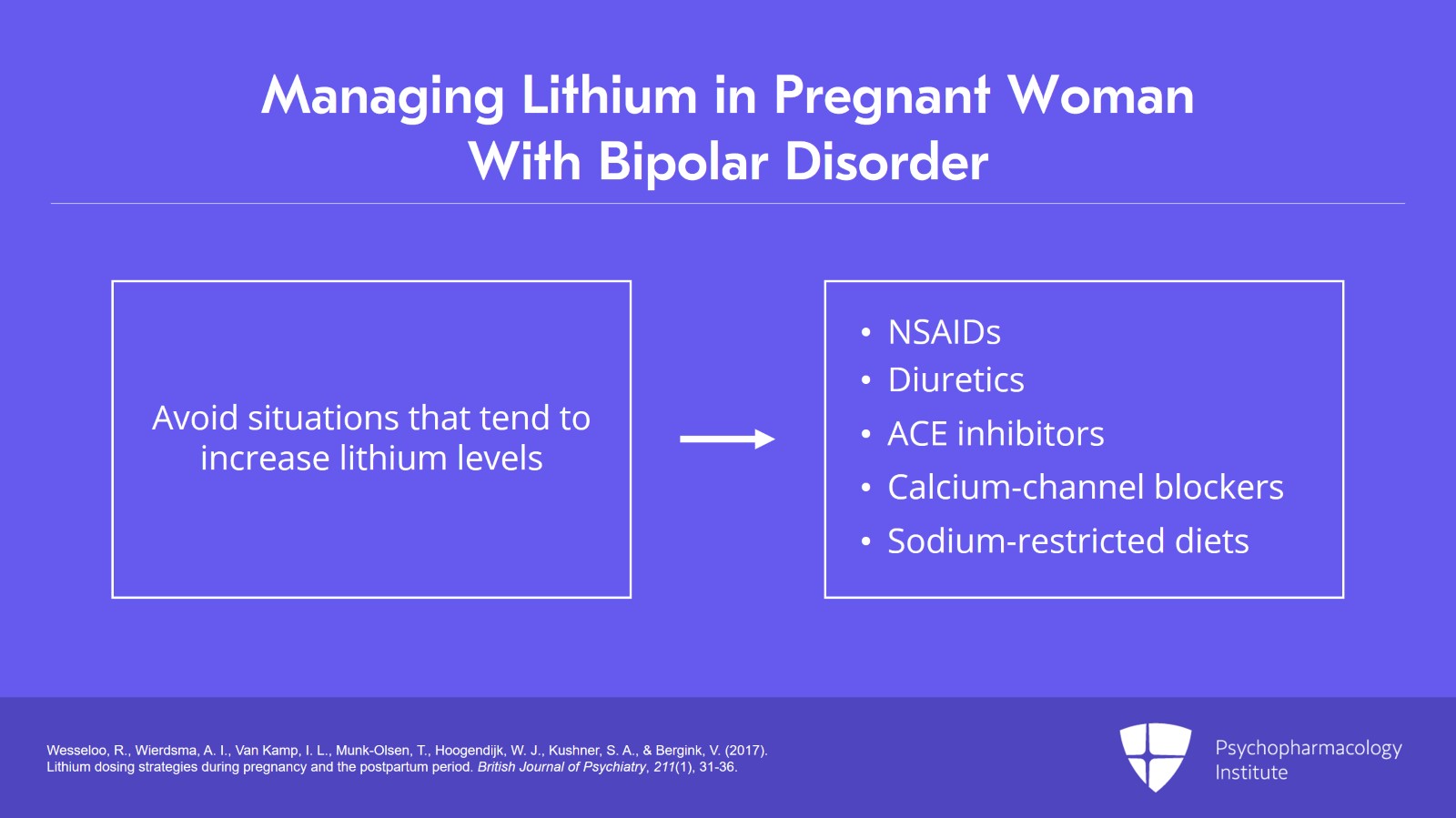 Bipolar Disorder During Pregnancy: Management of Lithium Slide 3 of 14