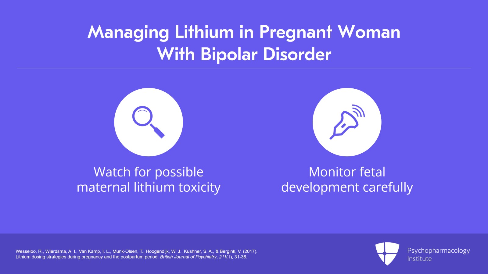 Bipolar Disorder During Pregnancy: Management of Lithium Slide 4 of 14