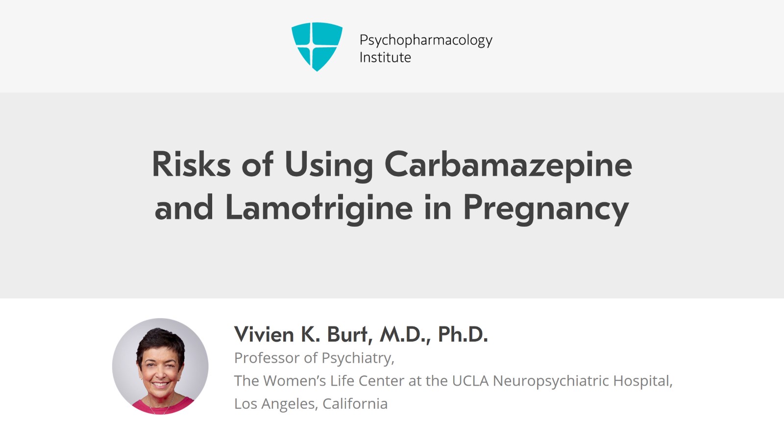 Risks of Using Carbamazepine and Lamotrigine in Pregnancy Slide 1 of 12