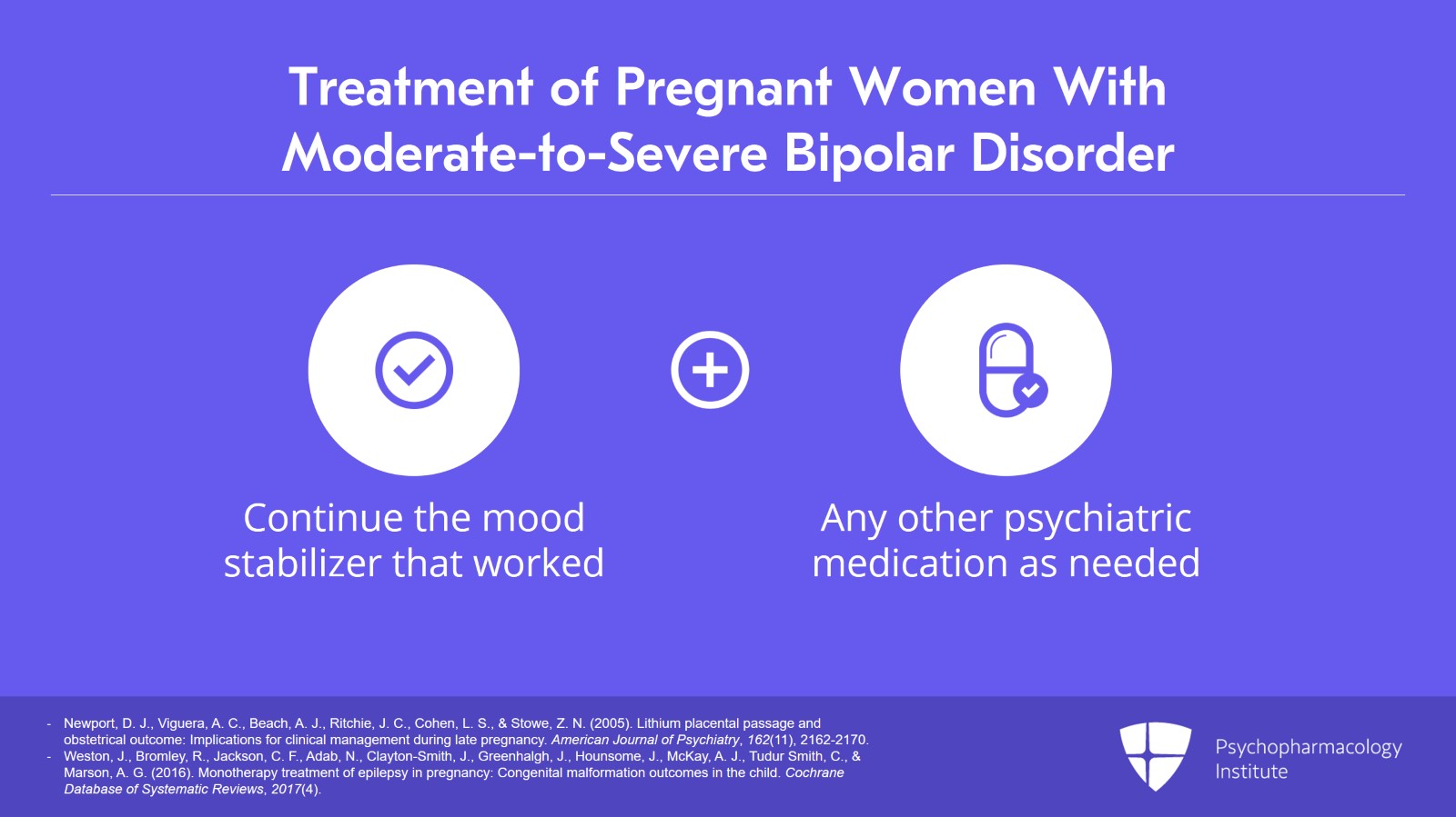 Guiding Principles for Treating Bipolar Disorder During Pregnancy Slide 4 of 16