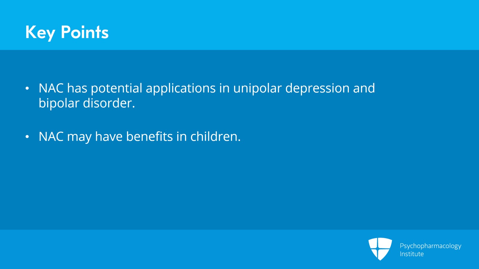 Exploring the Evidence of N-Acetyl-Cysteine (NAC) for Mood Disorders Slide 11 of 12