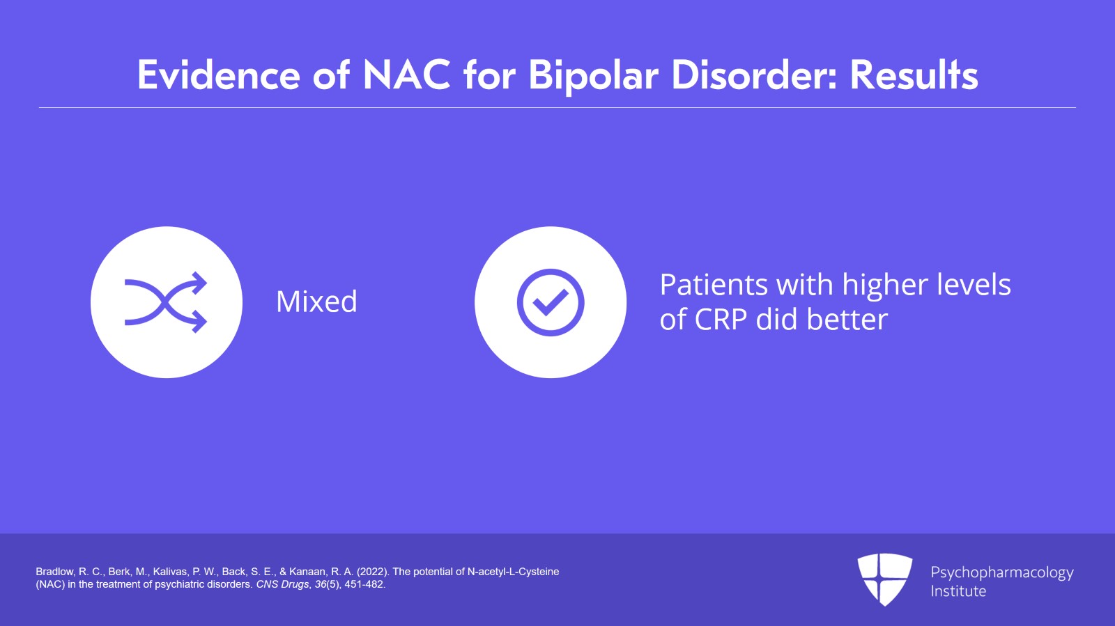 Exploring the Evidence of N-Acetyl-Cysteine (NAC) for Mood Disorders Slide 8 of 12