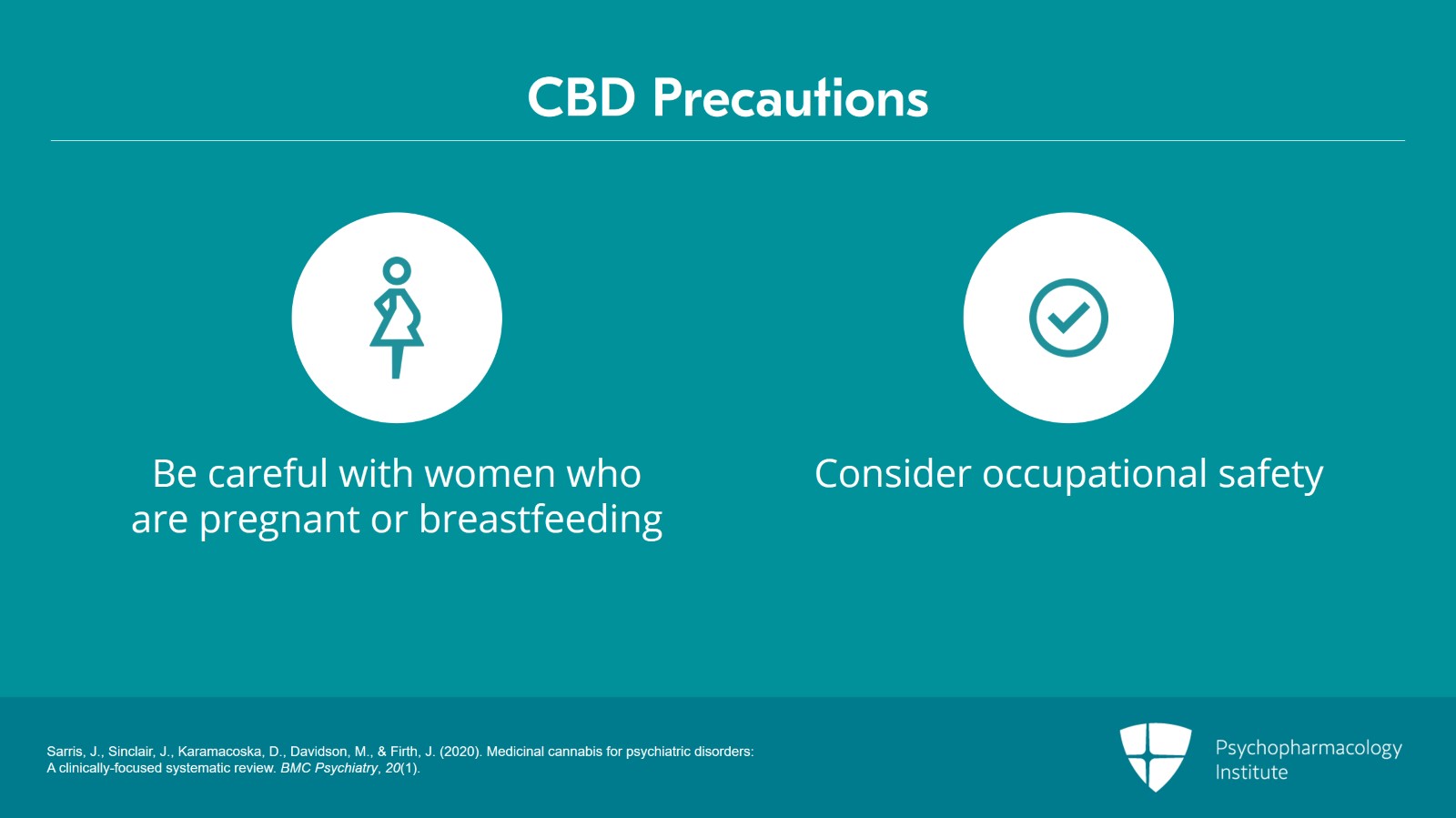 Cannabidiol: Evidence for Psychiatric Disorders and Recommendations for Using It Slide 11 of 16