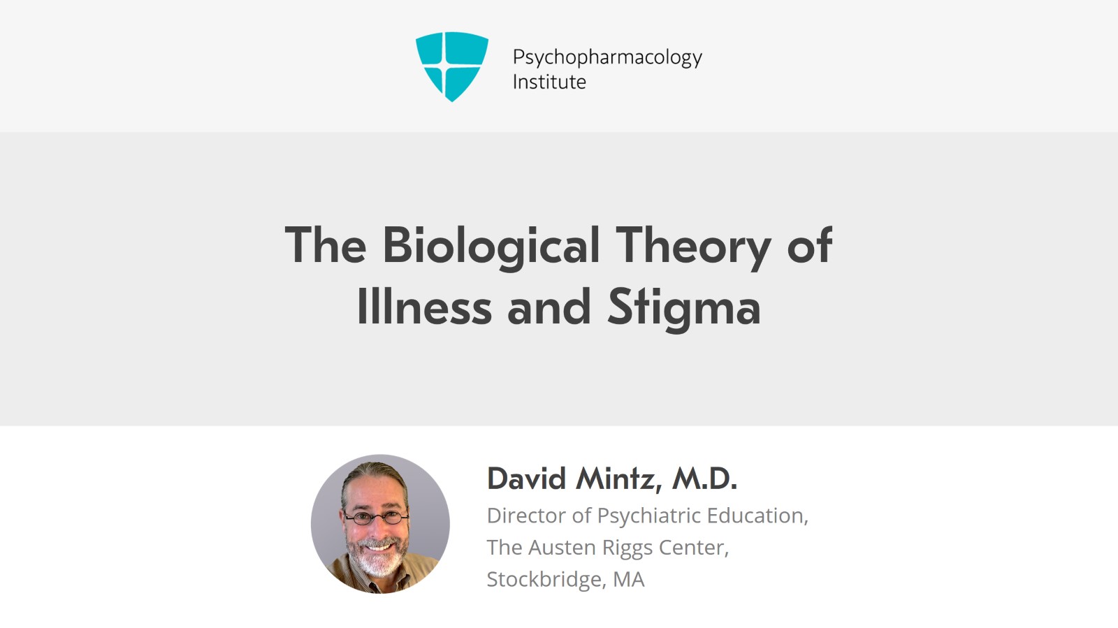 The Biological Theory of Illness and Stigma Slide 1 of 17
