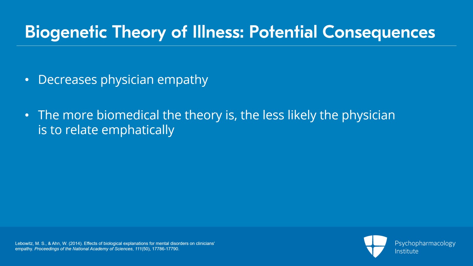 The Biological Theory of Illness and Stigma Slide 6 of 17