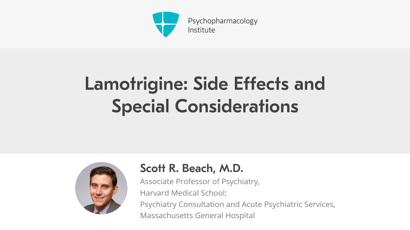 Lamotrigine: Side Effects and Special Considerations Slide 1 of 20