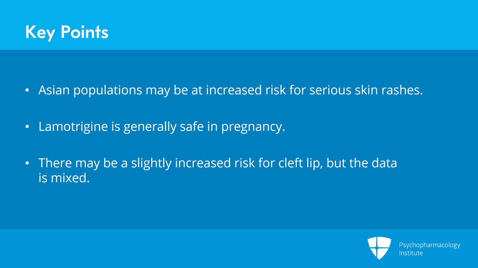 Lamotrigine: Side Effects and Special Considerations Slide 18 of 20