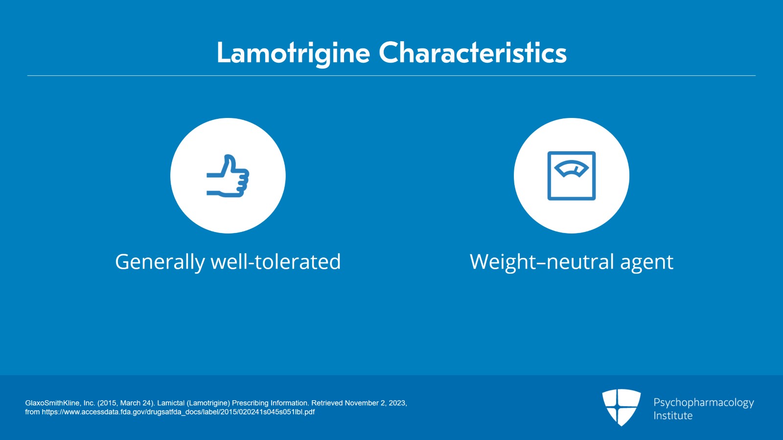 Lamotrigine: Side Effects and Special Considerations Slide 2 of 20