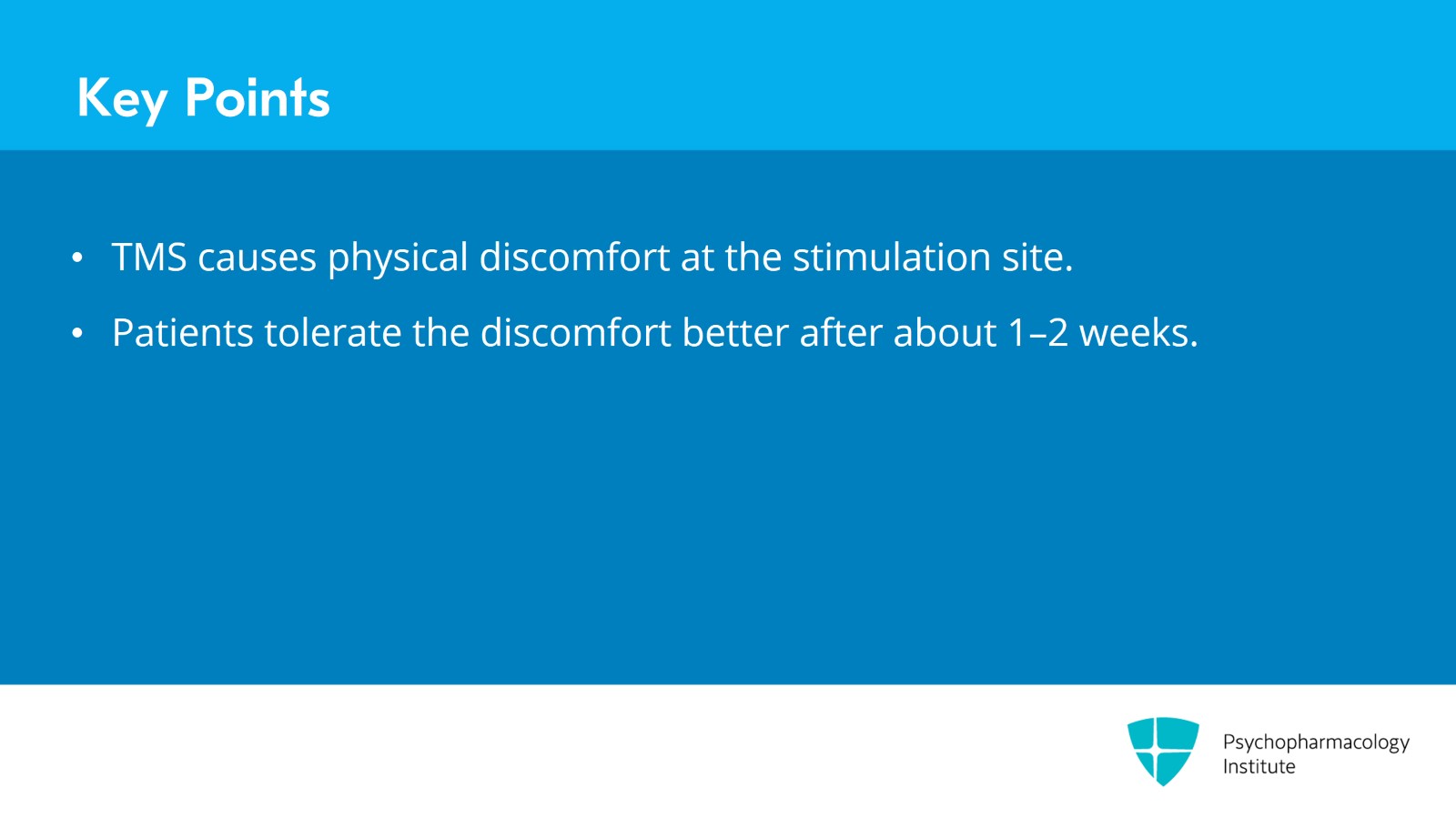Assessing the Potential Side Effects of TMS Slide 12 of 14