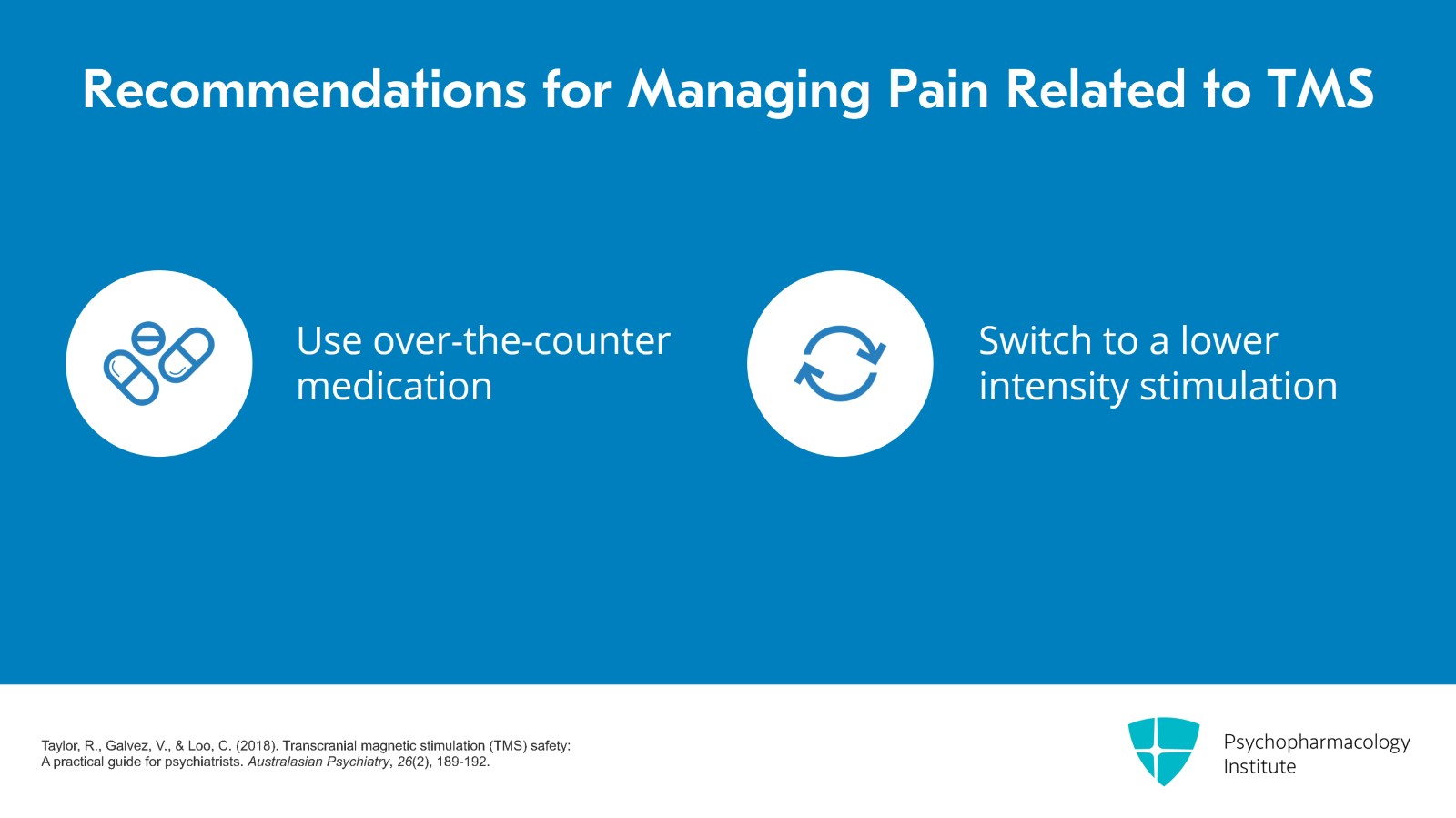 Assessing the Potential Side Effects of TMS Slide 5 of 14
