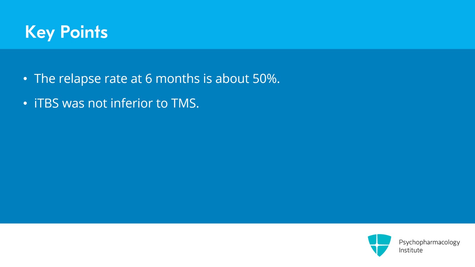 Exploring the Evidence of TMS for Depression Slide 29 of 30