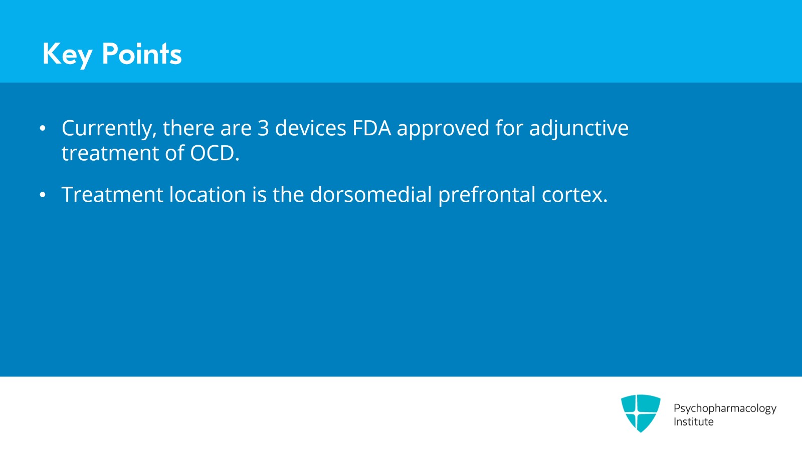Exploring the Evidence of TMS for OCD Slide 11 of 13