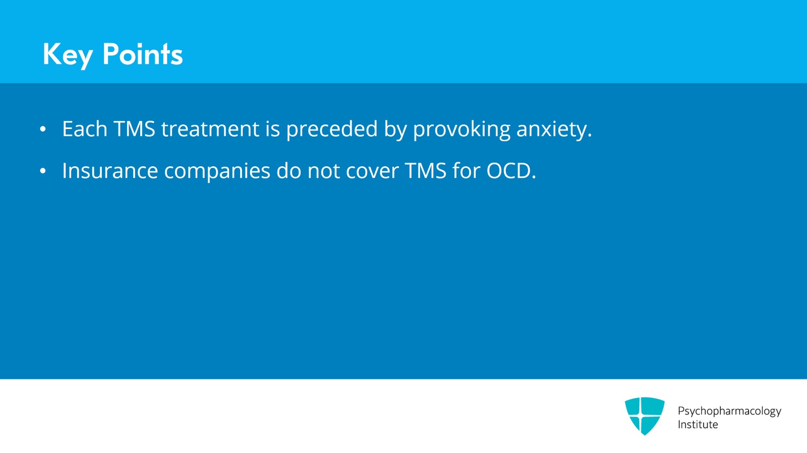 Exploring the Evidence of TMS for OCD Slide 12 of 13