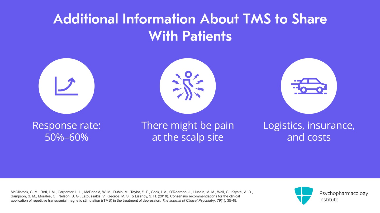 Optimizing Patient Selection for TMS Treatment Slide 19 of 24